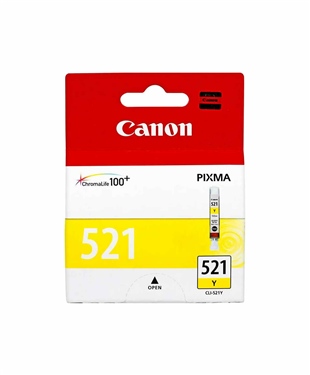 Canon 521 Sarı (Yellow ) Kartuş (CLI-521Y)