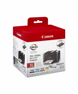 Canon PGI-1500XL C-M-Y-BK MULTIPACK Set Kartuş