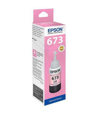 Epson T6736 L800 Kartuş Açık (Light-Magenta) 70 ml Kırmızı C13T67364A