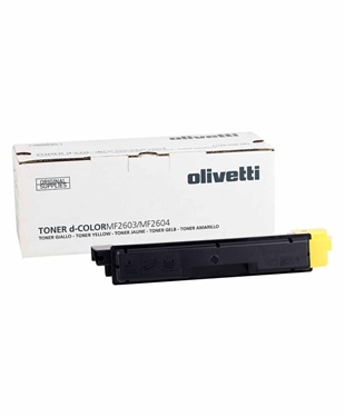Olivetti Orjinal Sarı Toner D-Color MF 2603-2604-2614 P2026 (B0949)