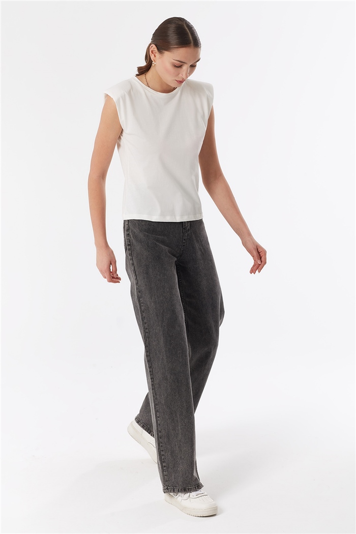 Nisan VATKALI T-SHIRT EKRU N22-1325