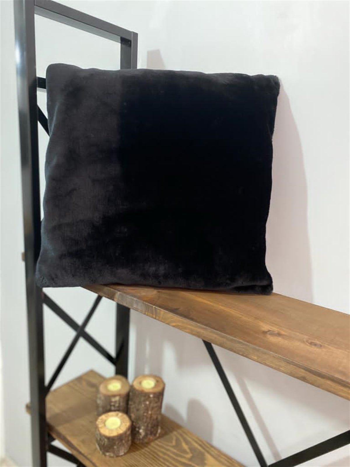 Peluş Dekoratif Kırlent Kılıfı