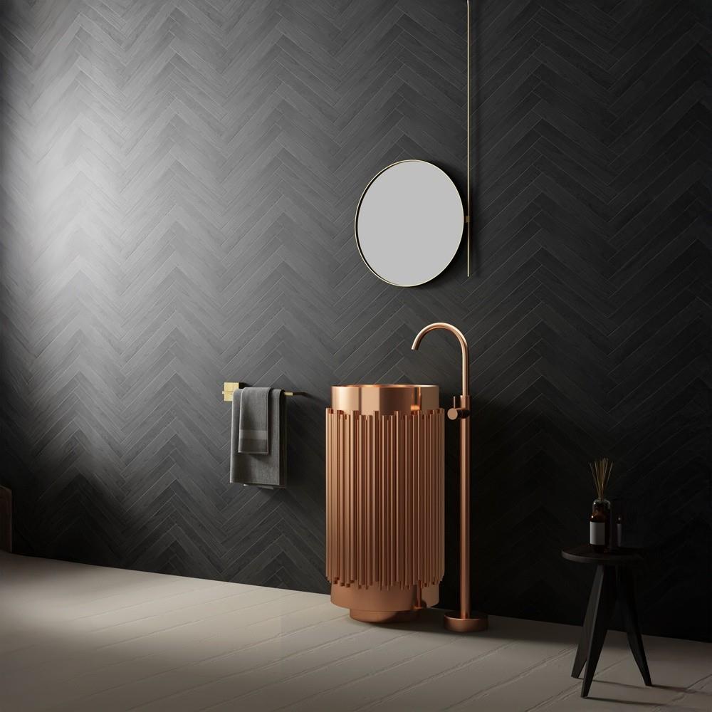 Graffe Aurora Rose Gold Monoblok Lavabo