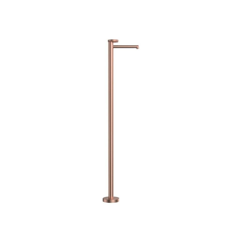 GraffeGraffe Noble Fırçalı Rose Gold Yerden Lavabo Bataryası