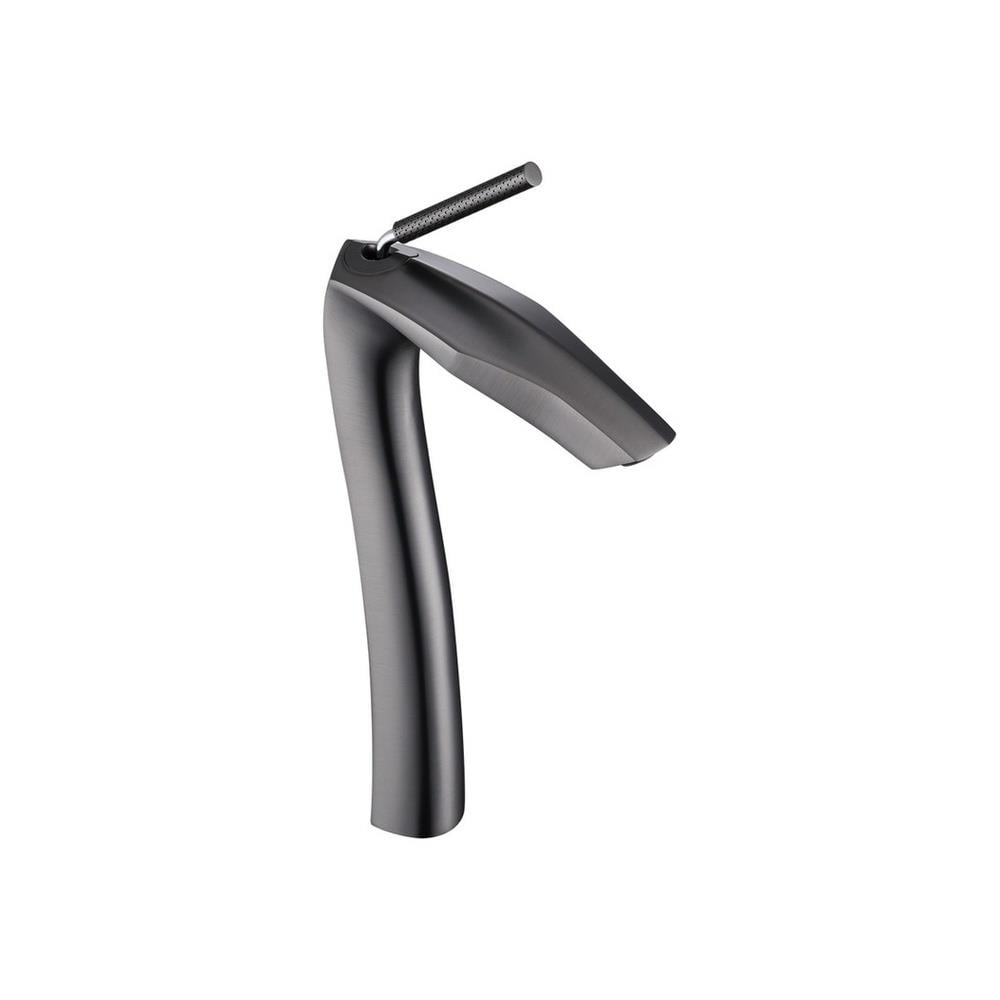 GraffeGraffe Serene Metalik Siyah Çanak Lavabo Bataryası