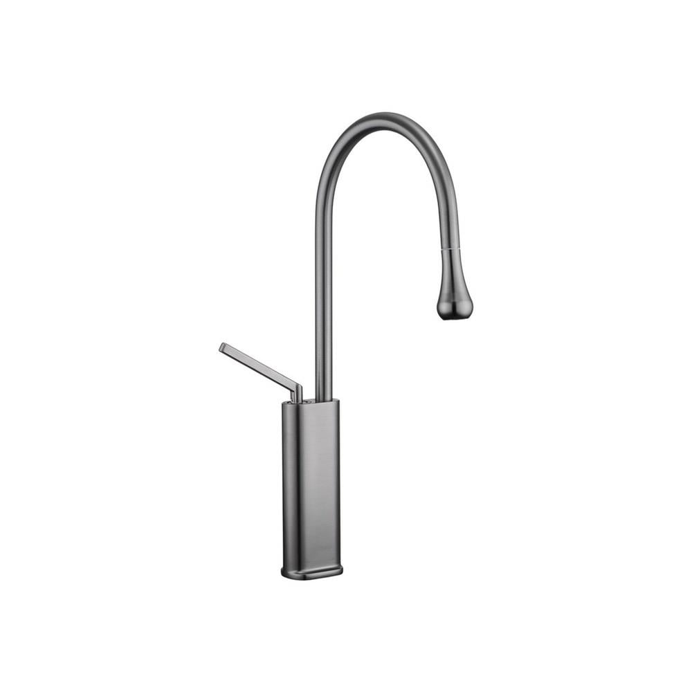 GraffeGraffe Zenflow Metalik Siyah Spiralli Mutfak Bataryası