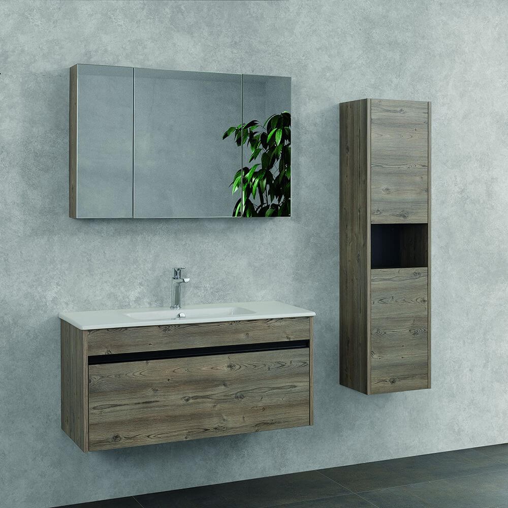 Lineart Balat 100 cm Banyo Dolabı 1000