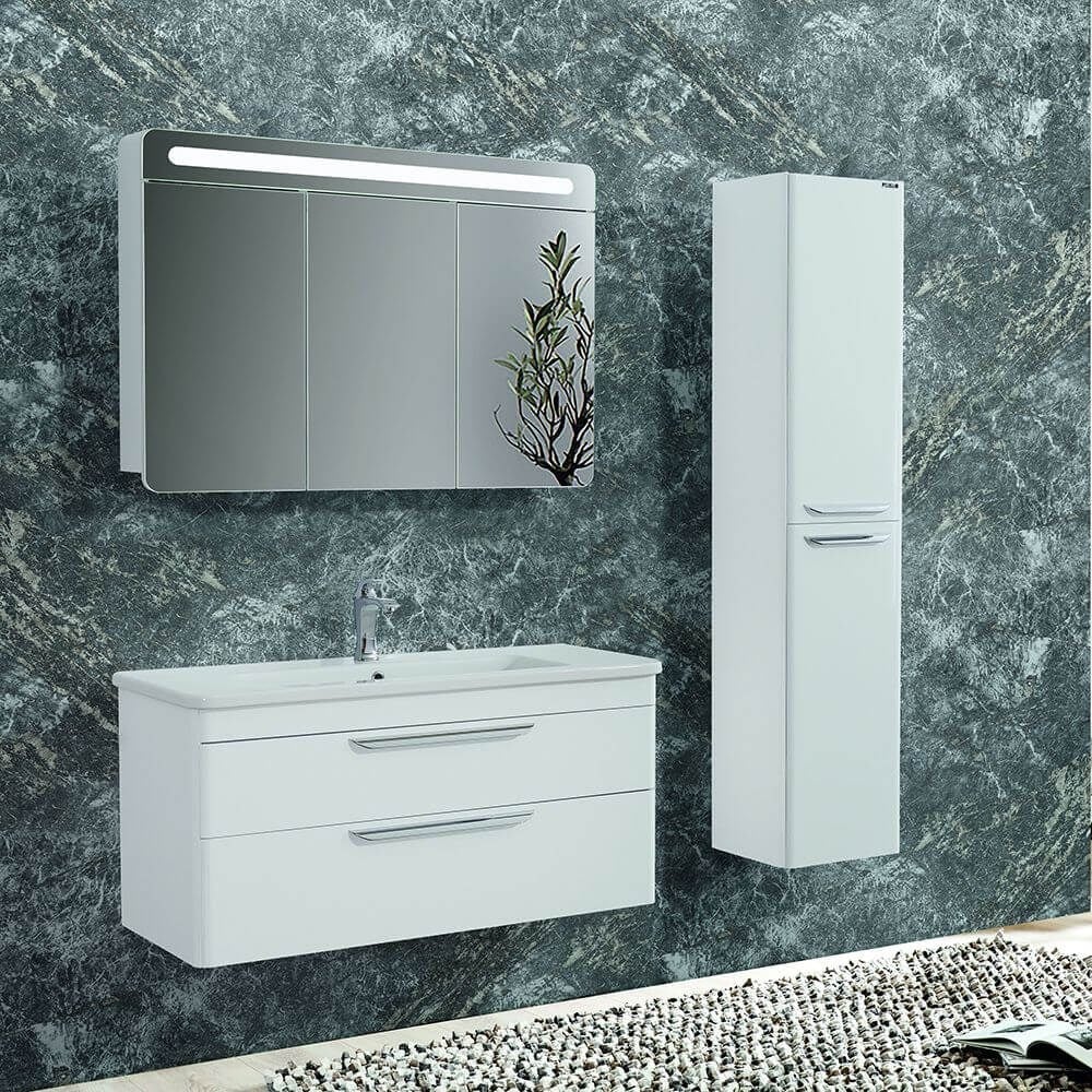 Lineart Efes 105 cm Banyo Dolabı 1000