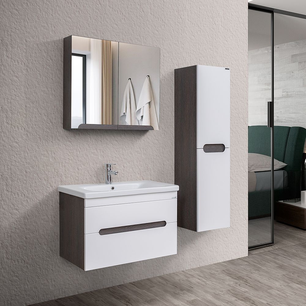 Lineart Enjoy Plus 80 cm Banyo Dolabı 800