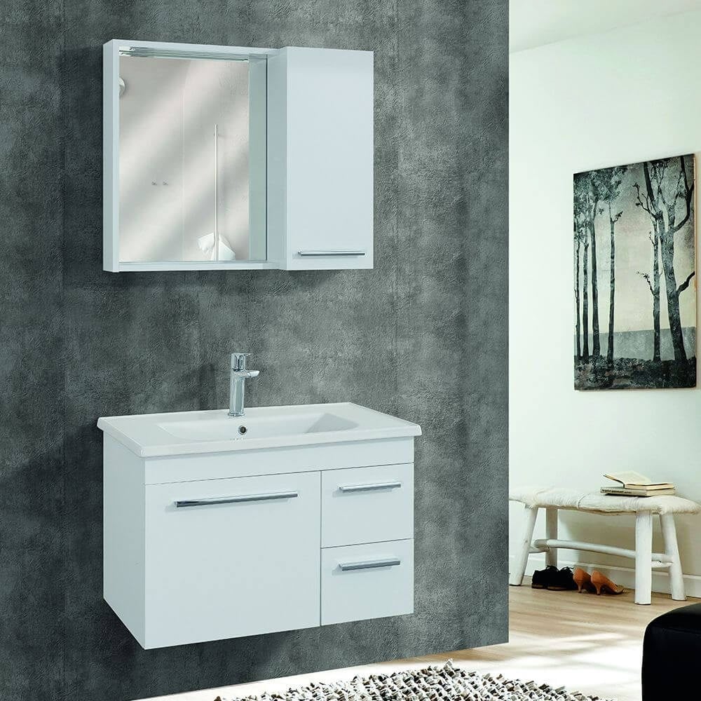 Lineart Linea 80 cm Banyo Dolabı 800