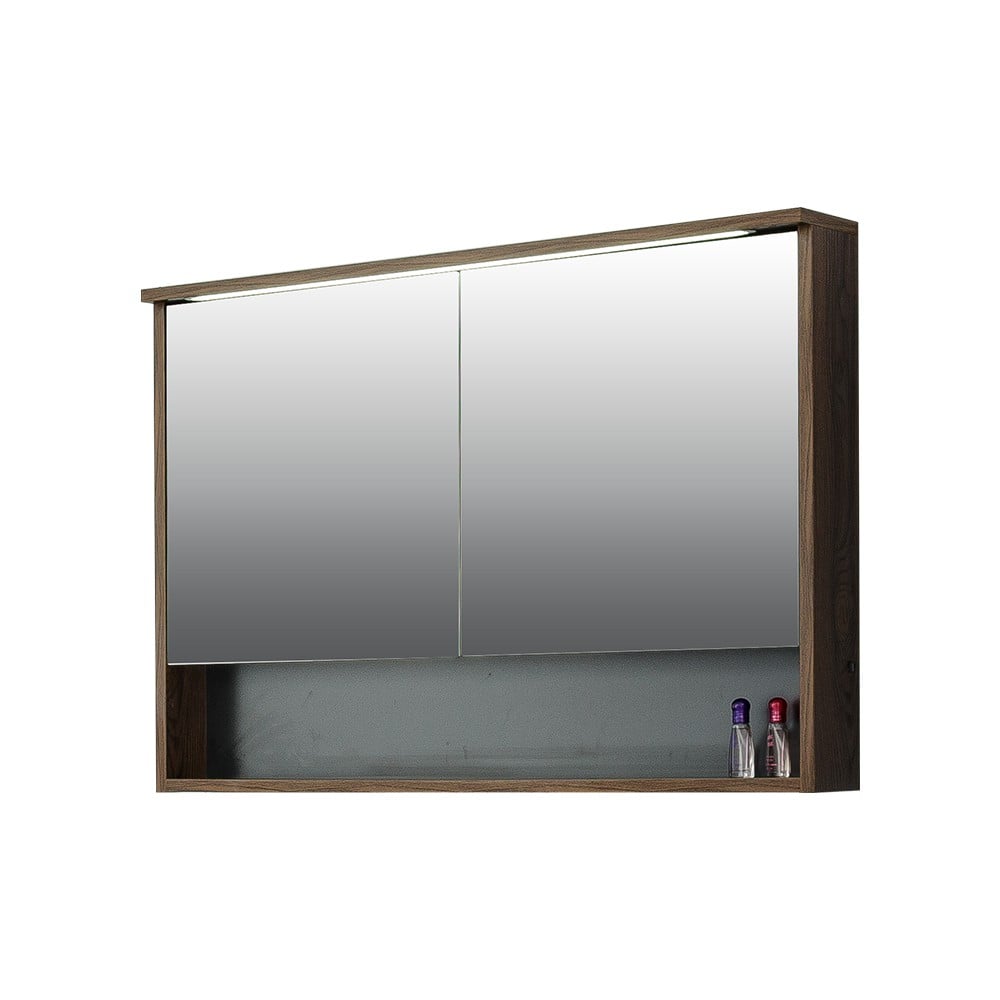 Lineart Soft 100 cm Led Spotlu Dolaplı Ayna