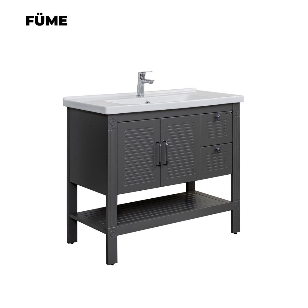 Lineart Oreo 100 cm Banyo Dolabı 1000