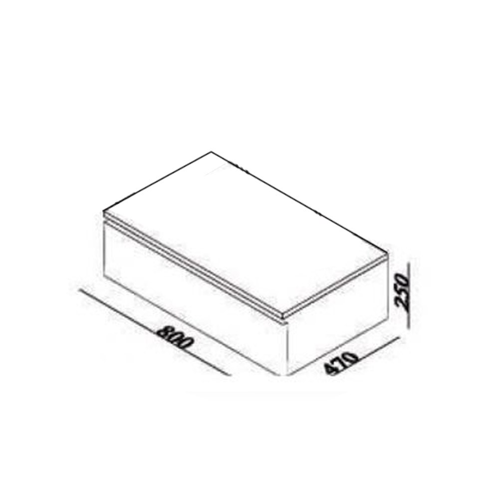 Lineart Party 80 cm Sedir Alt Modül