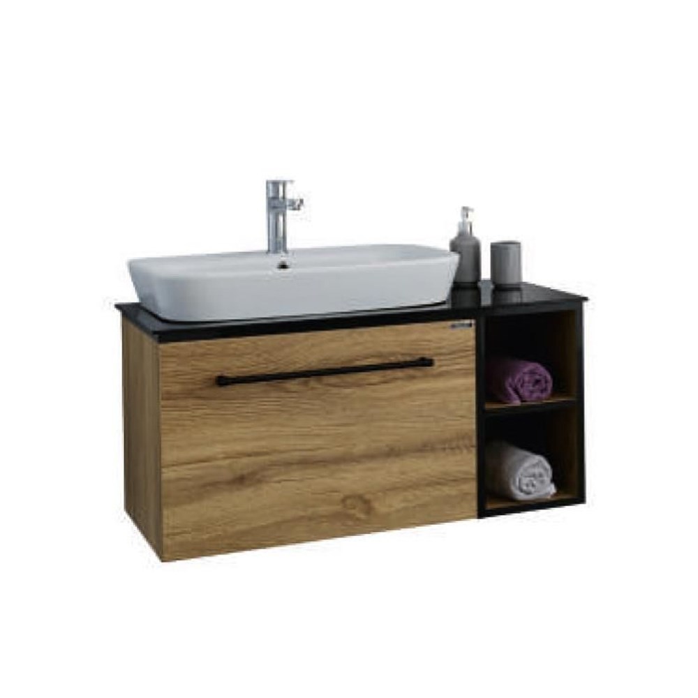 LineartRitmo 92 cm Lavabolu Alt Modül