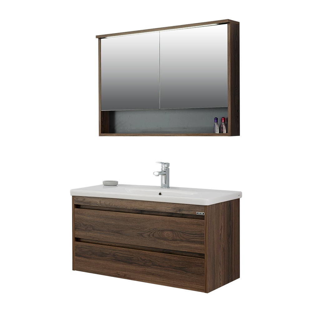 LineartSoft 100 cm Banyo Dolabı 1000