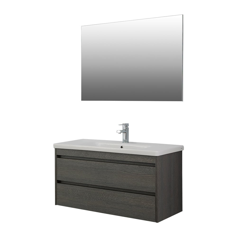 LineartSoft 100 cm Banyo Dolabı 1010