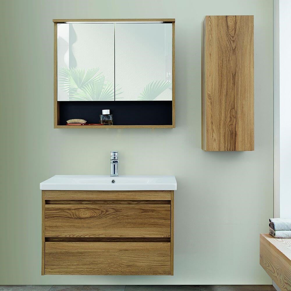 Lineart Soft 80 cm Banyo Dolabı 800