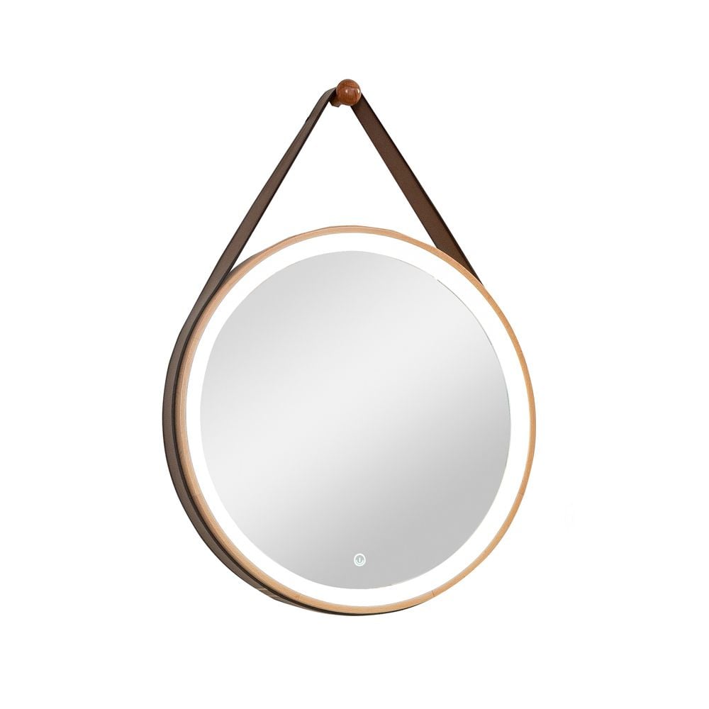 LineartVita 70 cm Kemerli Ledli Oval Ayna