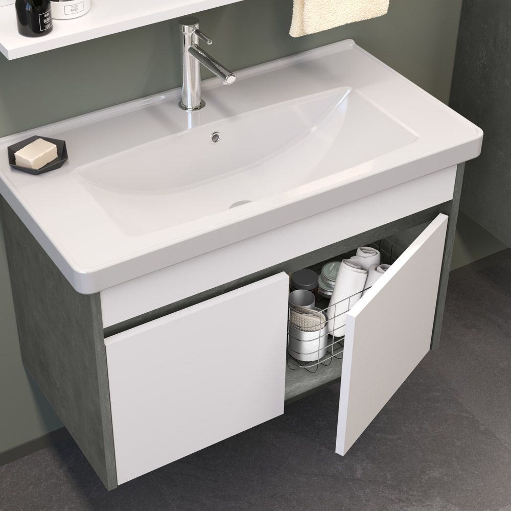 Orka Aydos 55 cm Banyo Dolabı Alt Modülü