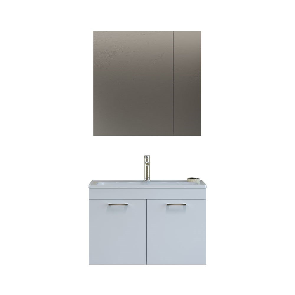 OrkaBafa 80 cm Banyo Dolabı