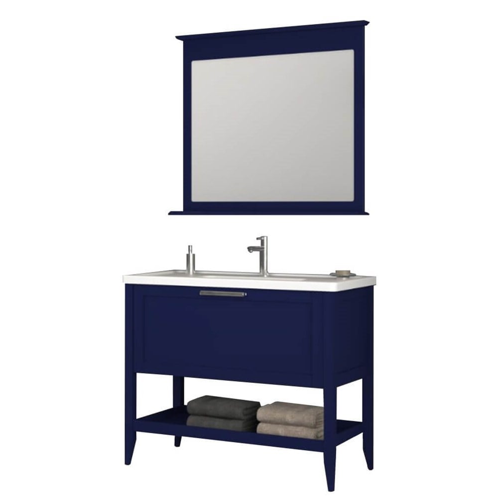 OrkaBastle 105 cm Banyo Dolabı