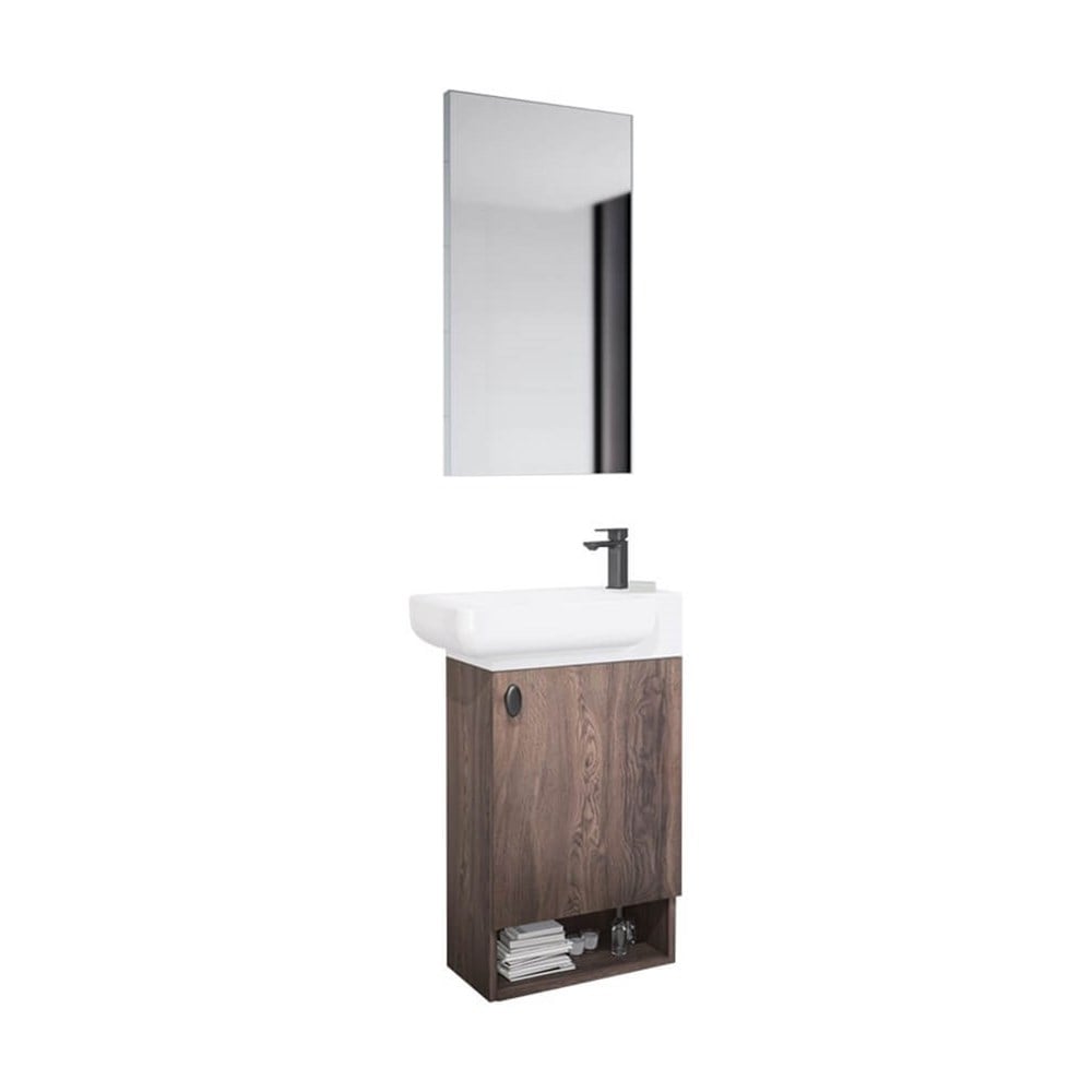 OrkaBegonya 53 cm Banyo Dolabı