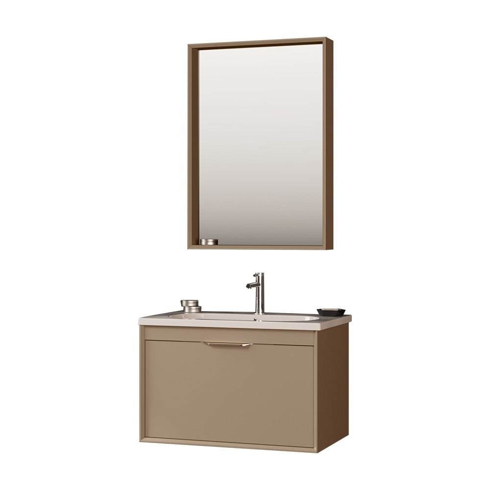 OrkaClay 65 cm Banyo Dolabı