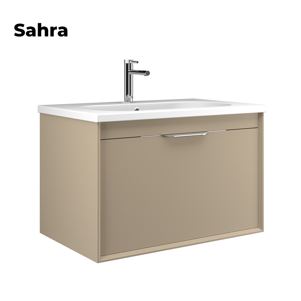 Orka Clay 80 cm Banyo Dolabı