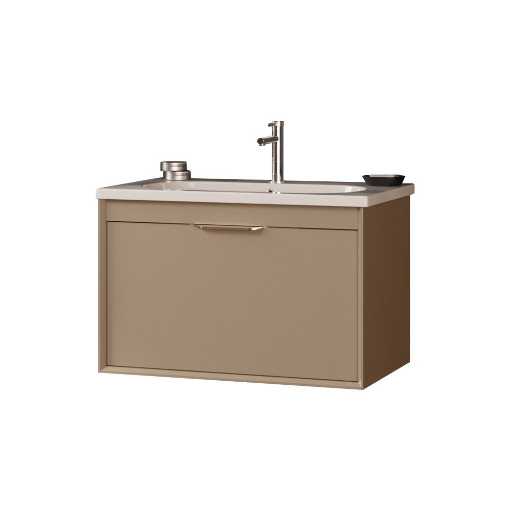 OrkaClay 80 cm Banyo Dolabı Alt Modülü
