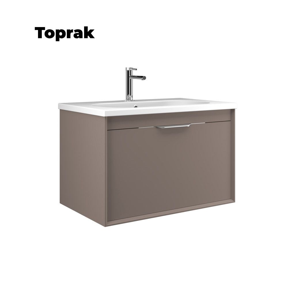 Orka Clay 80 cm Banyo Dolabı Alt Modülü