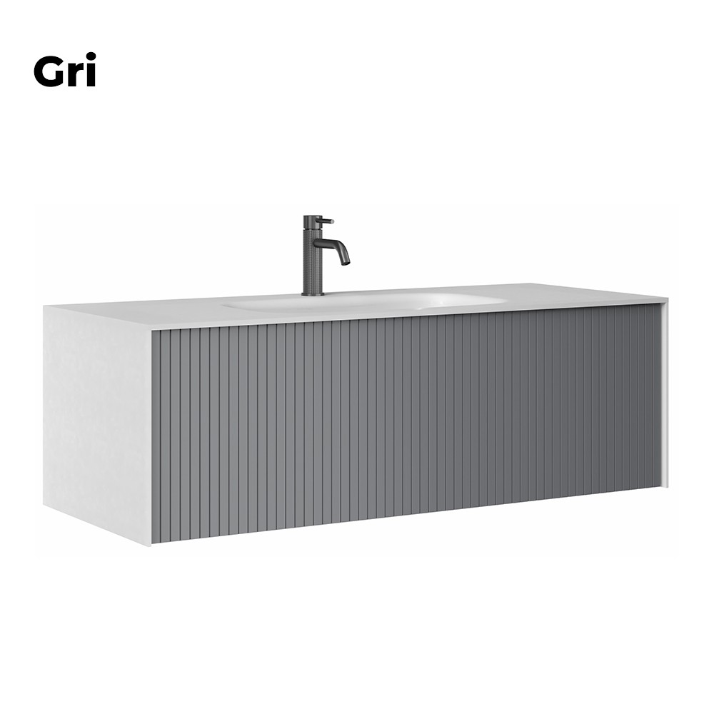 Orka Cube 100 cm Banyo Dolabı
