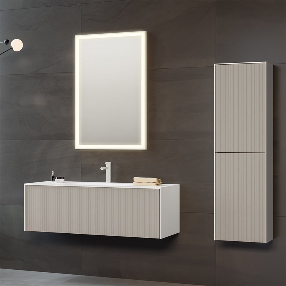 Orka Cube 120 cm Banyo Dolabı