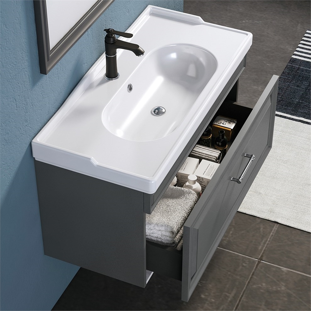 Orka Design 105 cm Banyo Dolabı