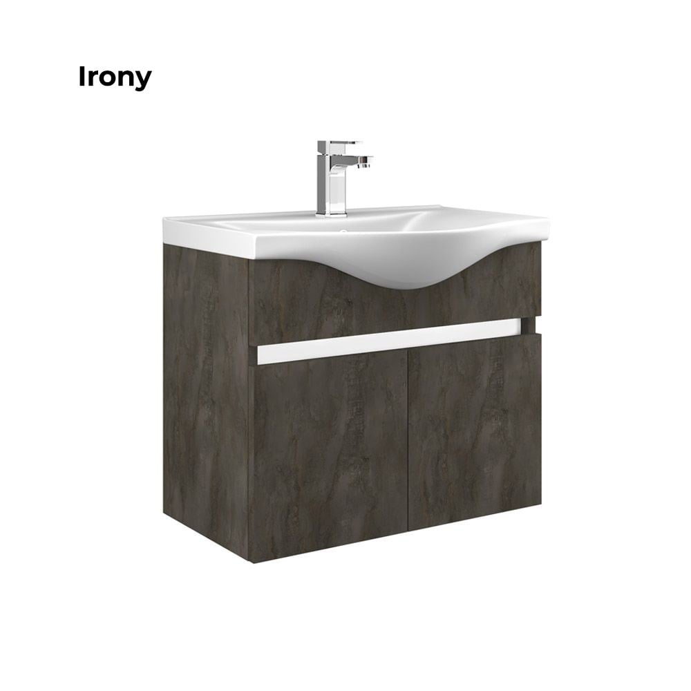 Orka Dinar 80 cm Kapaklı Banyo Dolabı Alt Modülü