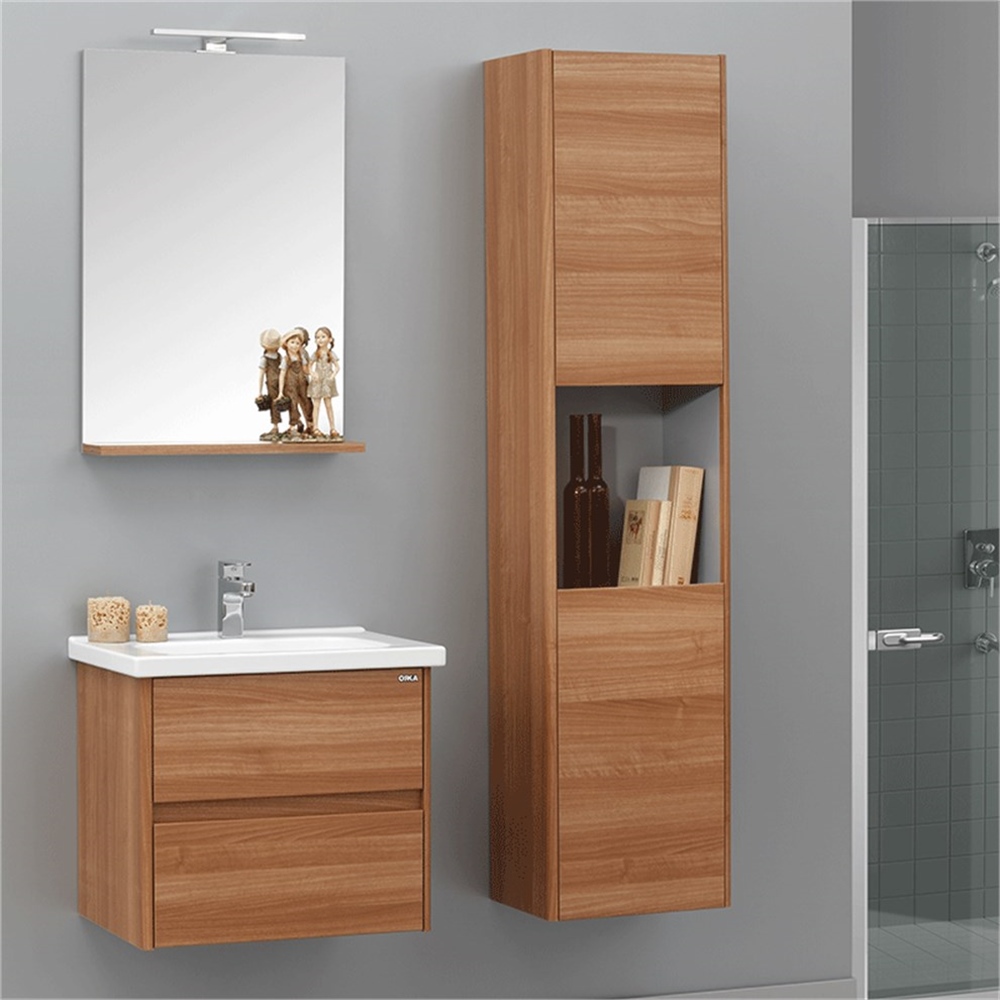 Orka Düden Çekmeceli 60 cm Banyo Dolabı