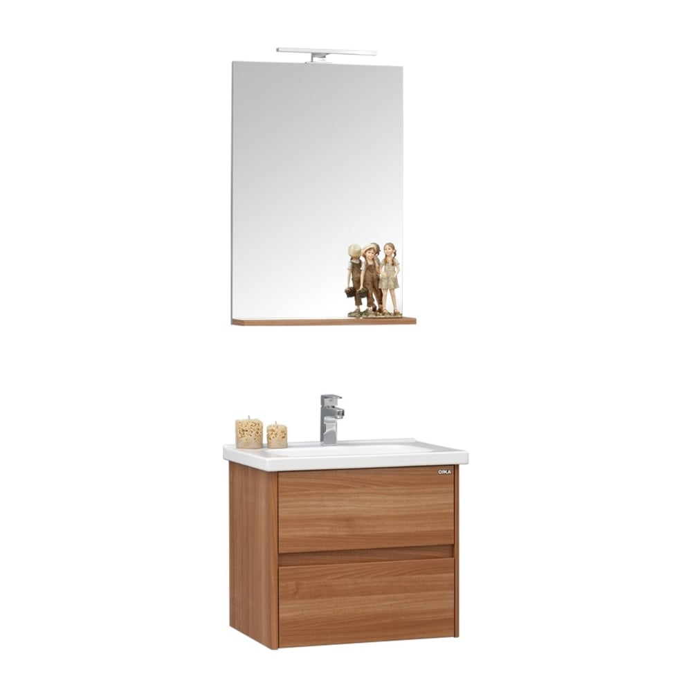 OrkaDüden Çekmeceli 60 cm Banyo Dolabı