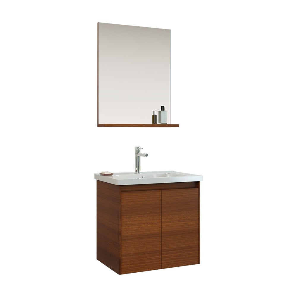 OrkaDüden Kapaklı 60 cm Banyo Dolabı