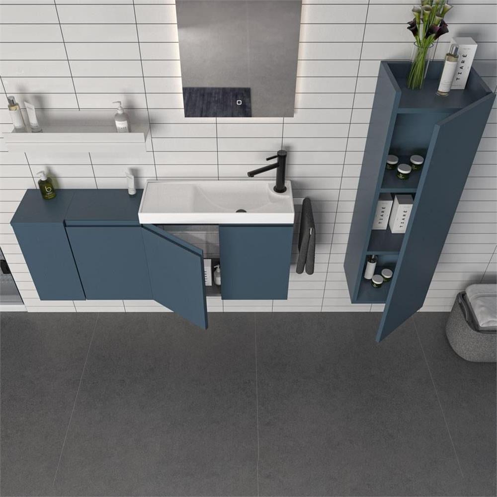 Orka Ferla 110 cm Banyo Dolabı Alt Modülü