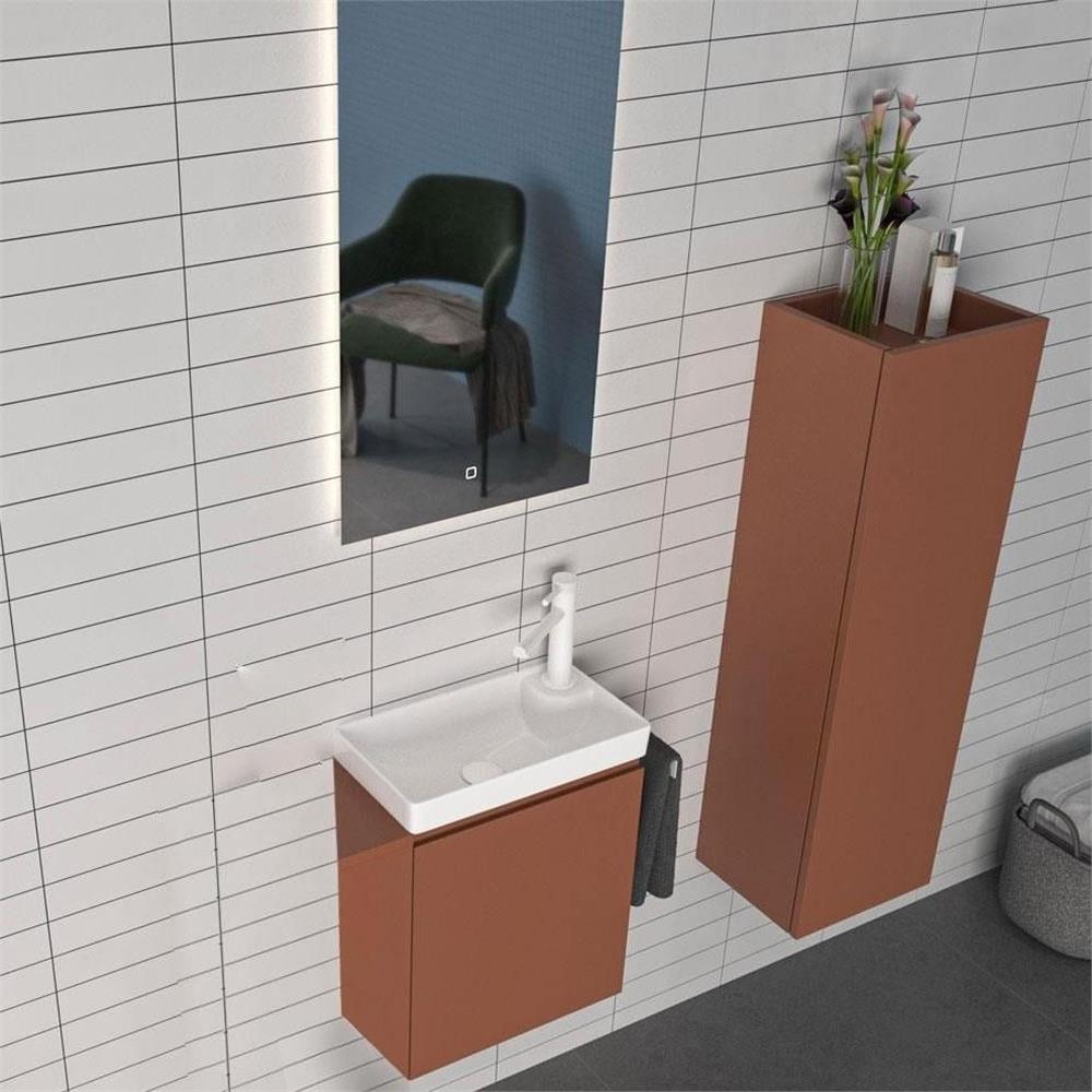 Orka Ferla 40 cm Banyo Dolabı