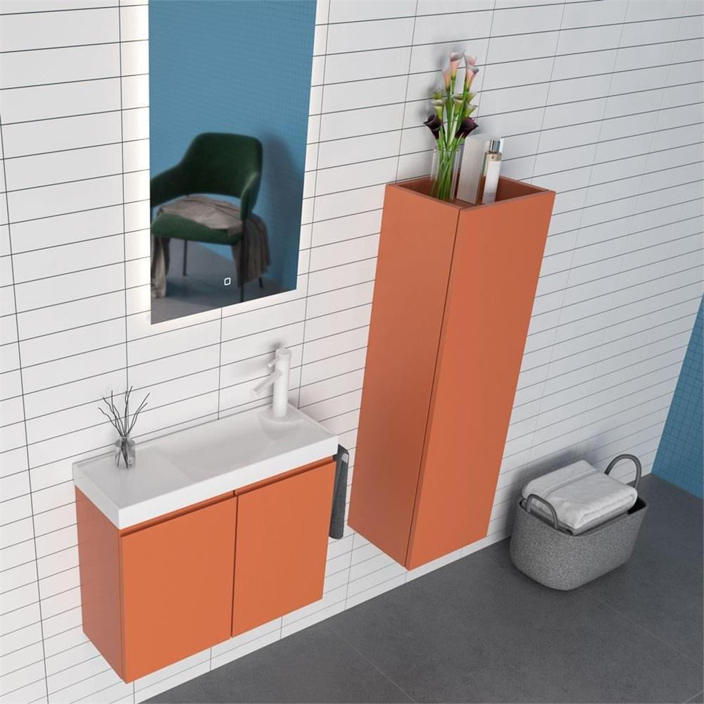 Orka Ferla 60 cm Banyo Dolabı