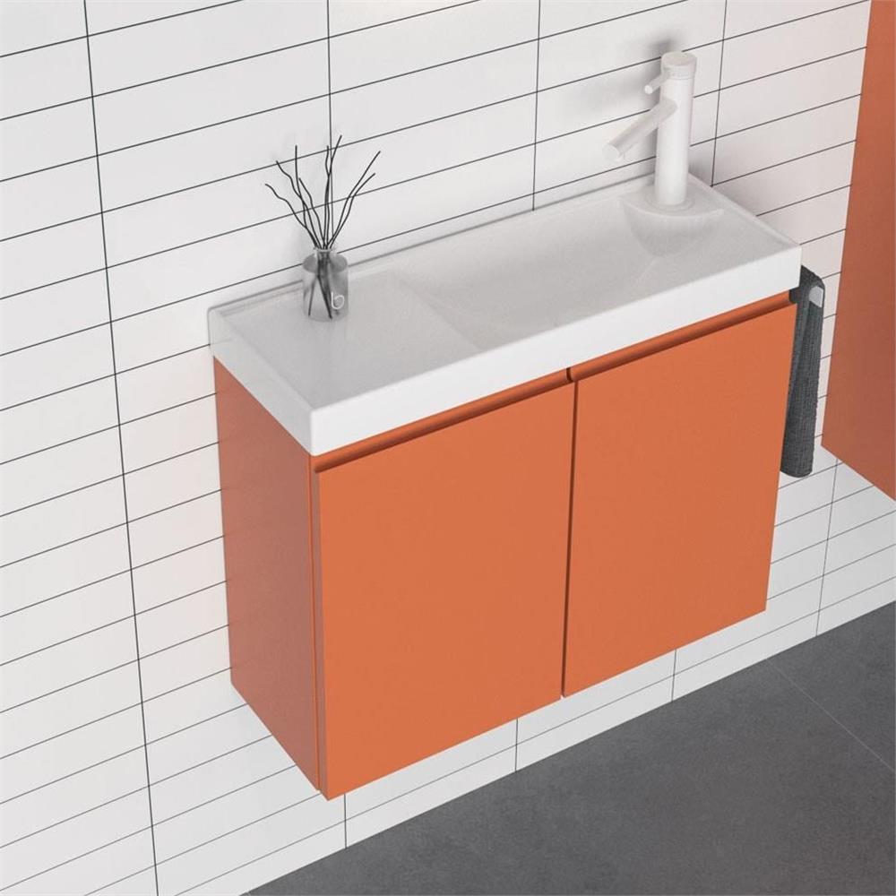 Orka Ferla 60 cm Banyo Dolabı Alt Modülü
