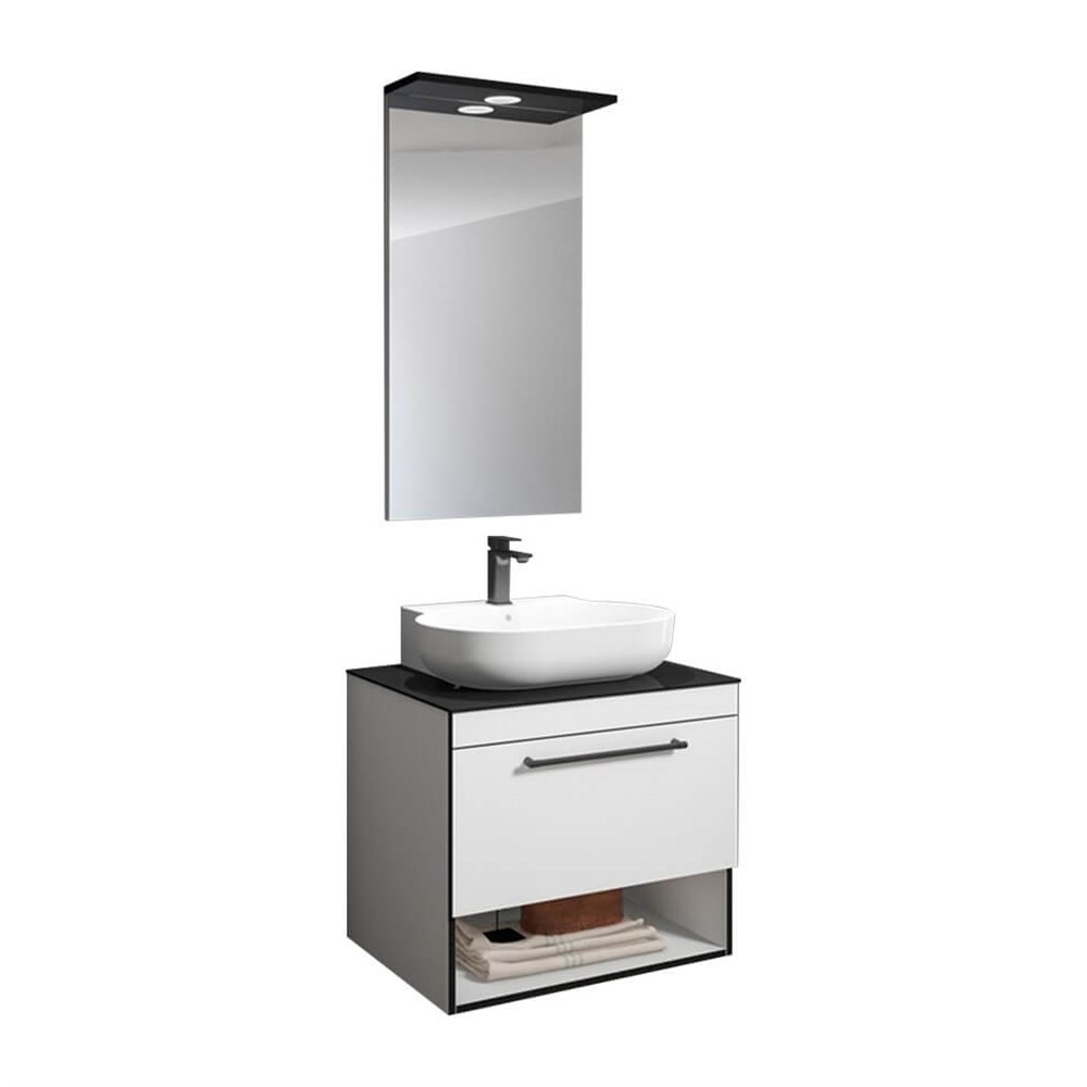 OrkaKnidos 70 cm Banyo Dolabı