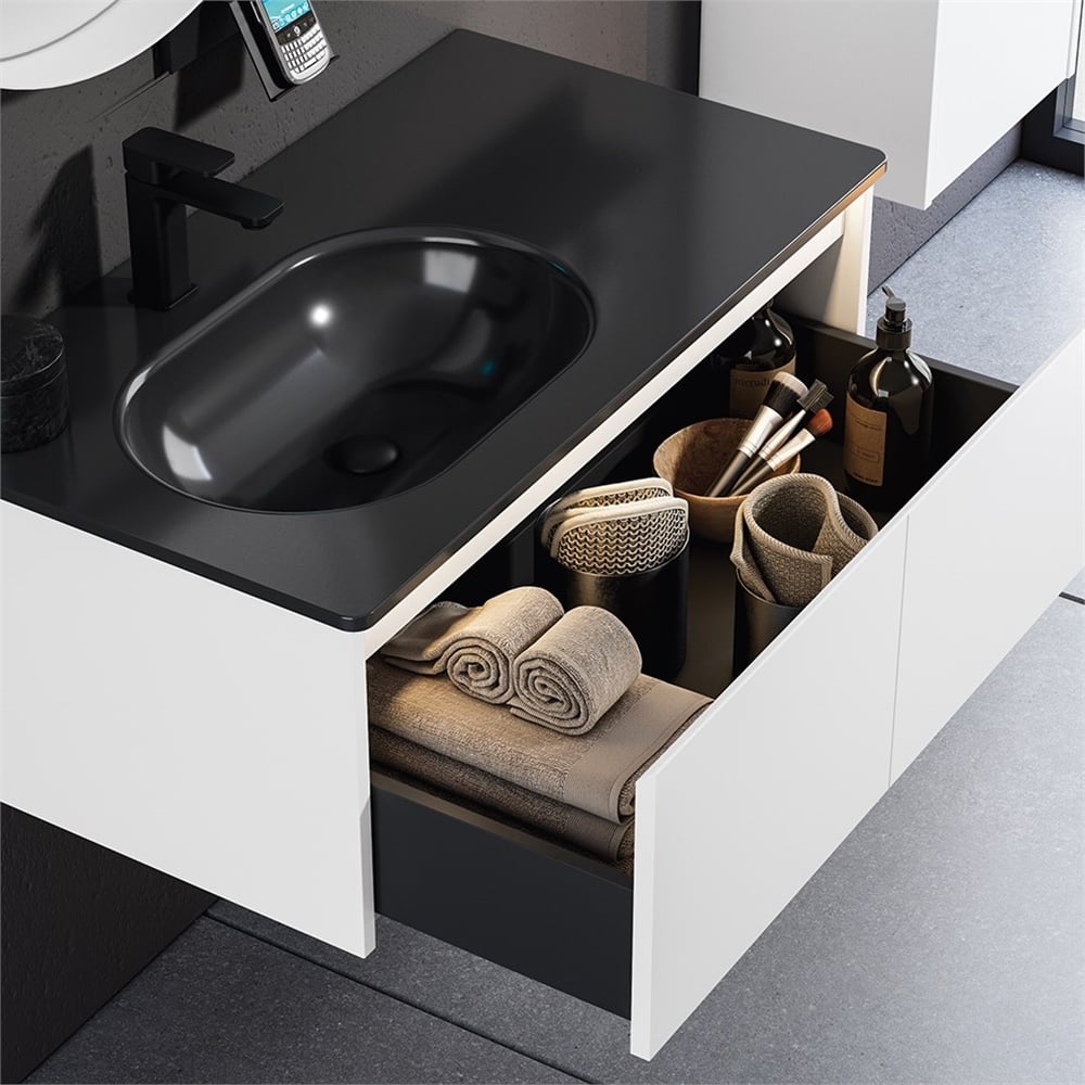 Orka Lisbon 90 cm Banyo Dolabı