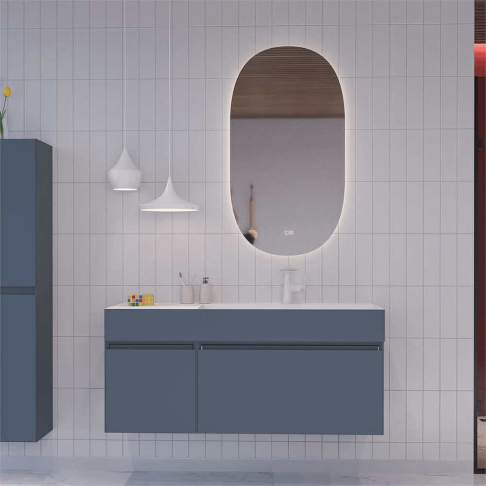 OrkaLusso 120 cm Banyo Dolabı