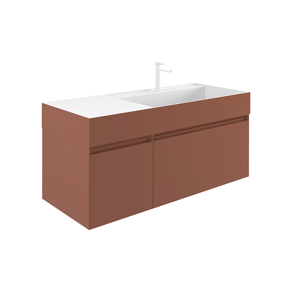 Orka Lusso 120 cm Banyo Dolabı Alt Modülü