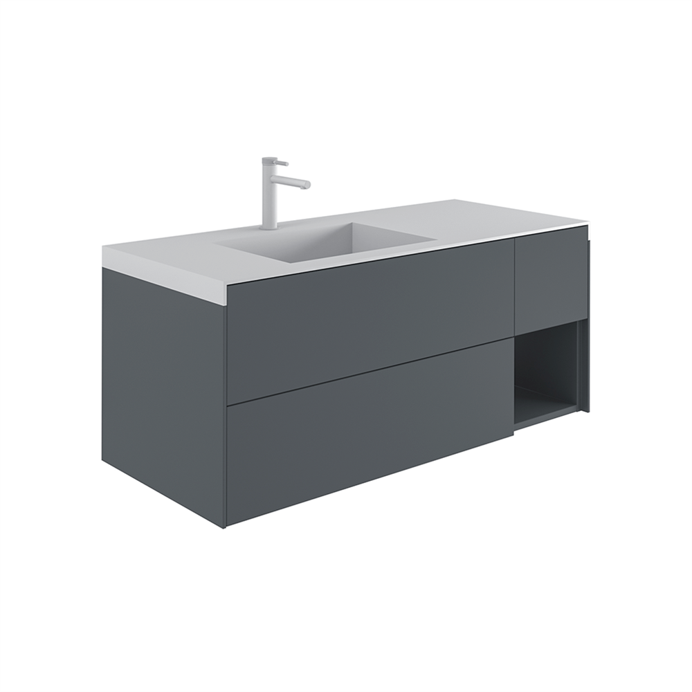 Orka Milano 120 cm Banyo Dolabı Alt Modülü