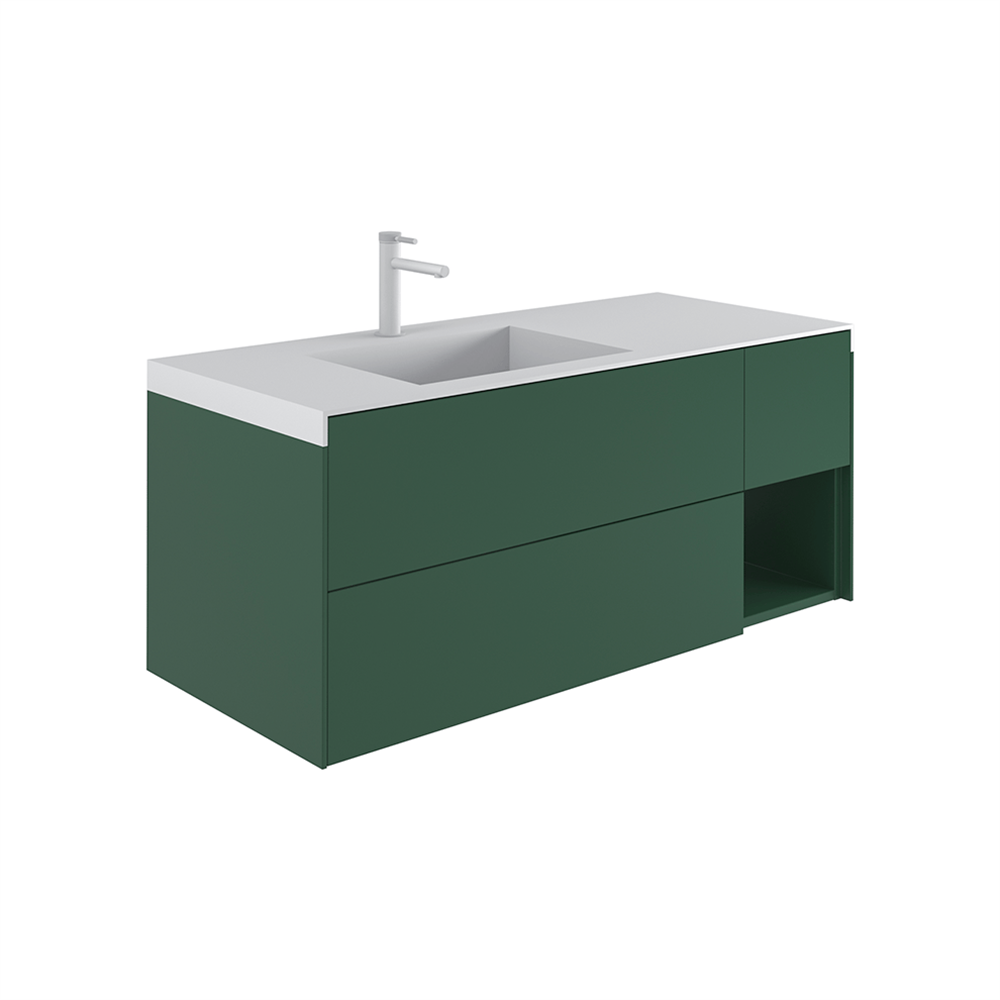 Orka Milano 120 cm Banyo Dolabı Alt Modülü
