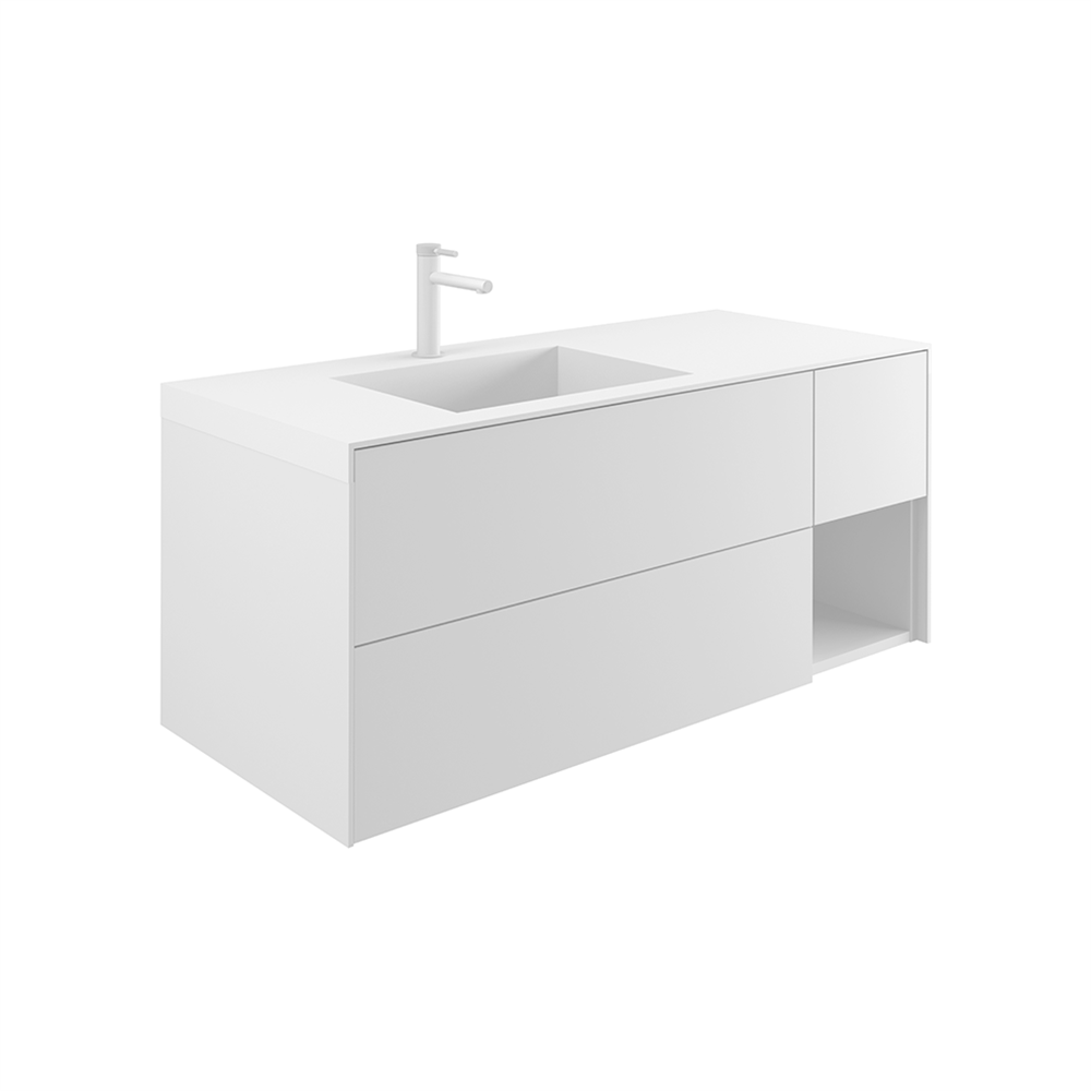 Orka Milano 120 cm Banyo Dolabı Alt Modülü