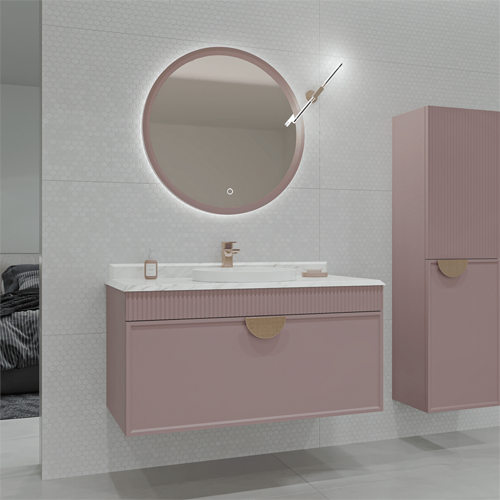 OrkaMolino 120 cm Banyo Dolabı