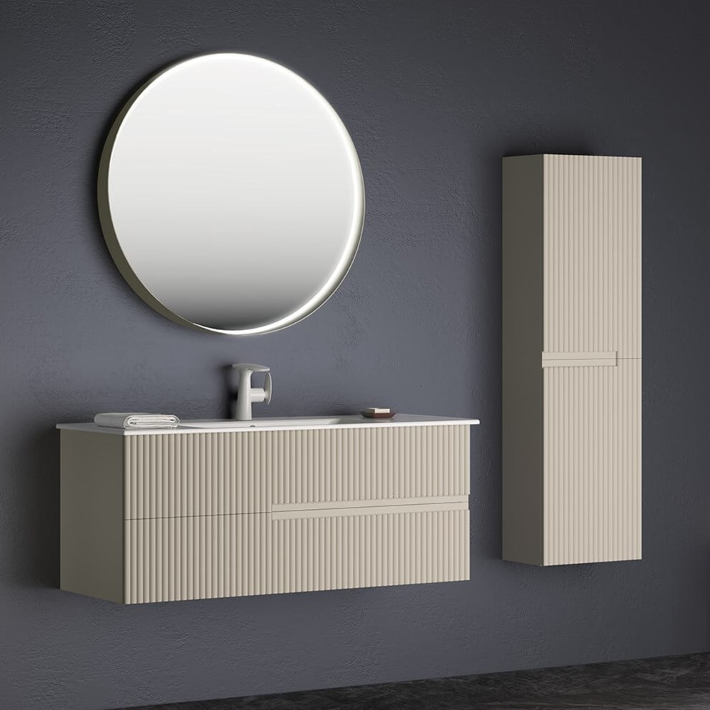 Orka Moonlight 120 cm Banyo Dolabı